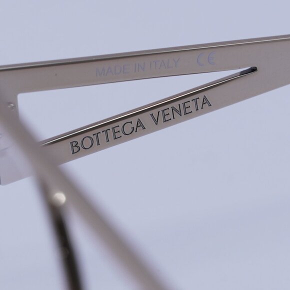 Bottega Veneta BV1067O 001 Eyeglasses Rose Gold 56mm Aviator Frame - Picture 6 of 10